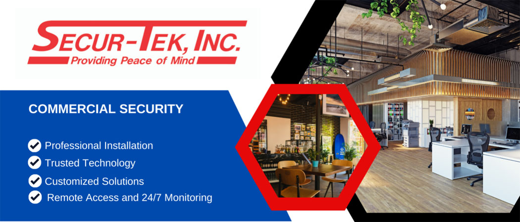 commercial and residential security systems secur-tek NC